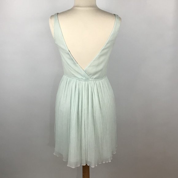 Zara Trafaluc Chiffon Pleated Sleeveless Mini - Picture 4 of 6
